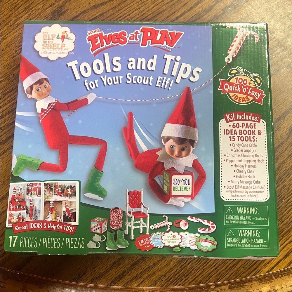 Elves at Play Tools and Tips Kit - Red & Green